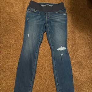 Old Navy Blue Jeggings with Elastic Waistband